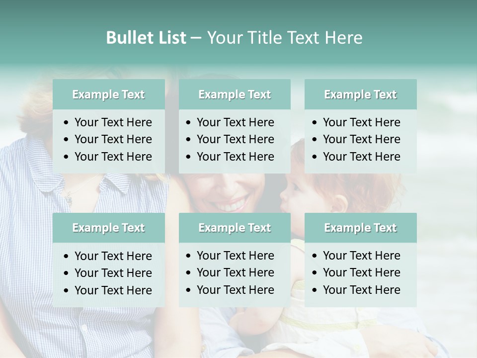 Mothers Well Being Love PowerPoint Template