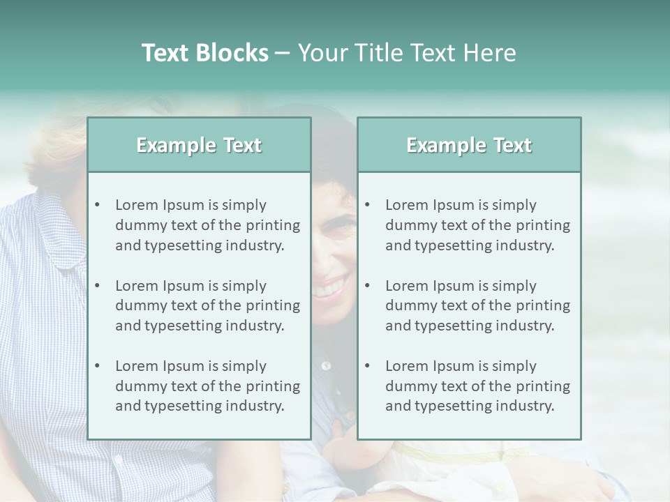 Mothers Well Being Love PowerPoint Template