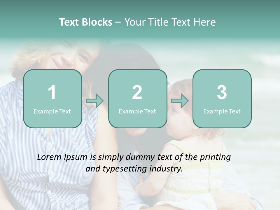 Mothers Well Being Love PowerPoint Template