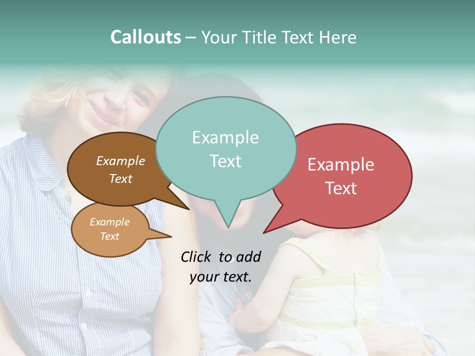 Mothers Well Being Love PowerPoint Template