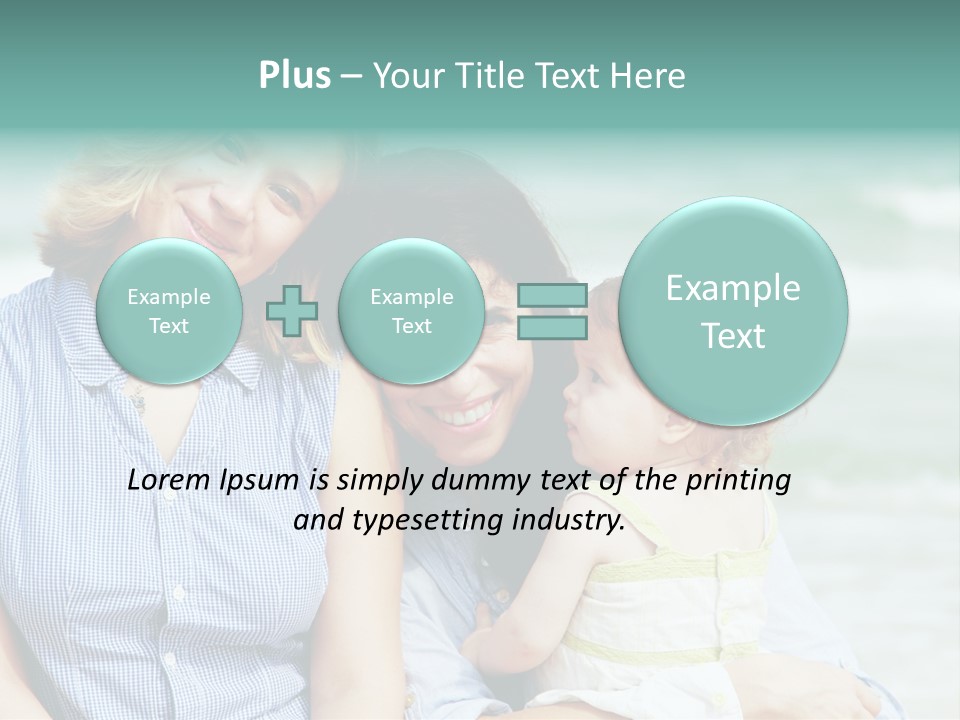 Mothers Well Being Love PowerPoint Template