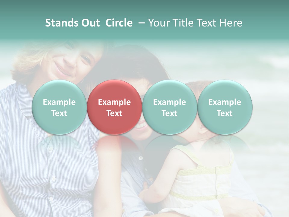 Mothers Well Being Love PowerPoint Template