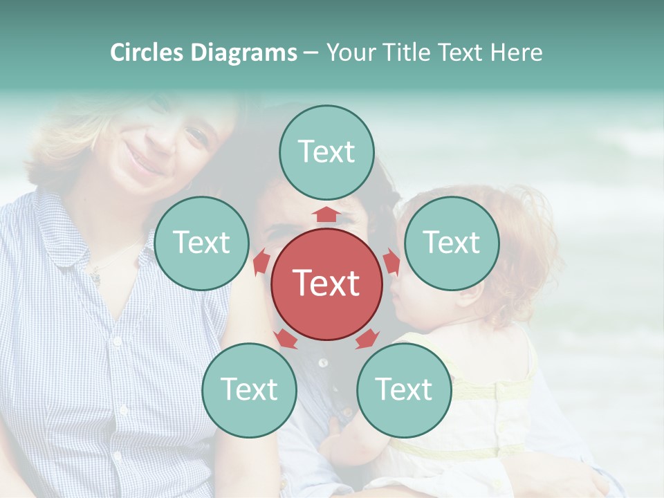 Mothers Well Being Love PowerPoint Template