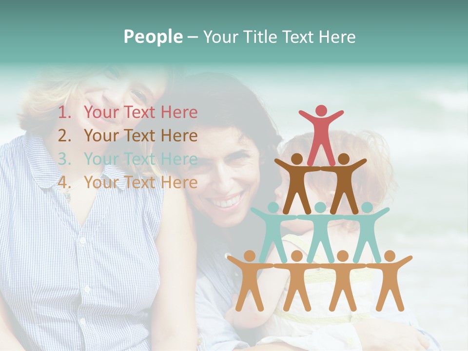 Mothers Well Being Love PowerPoint Template