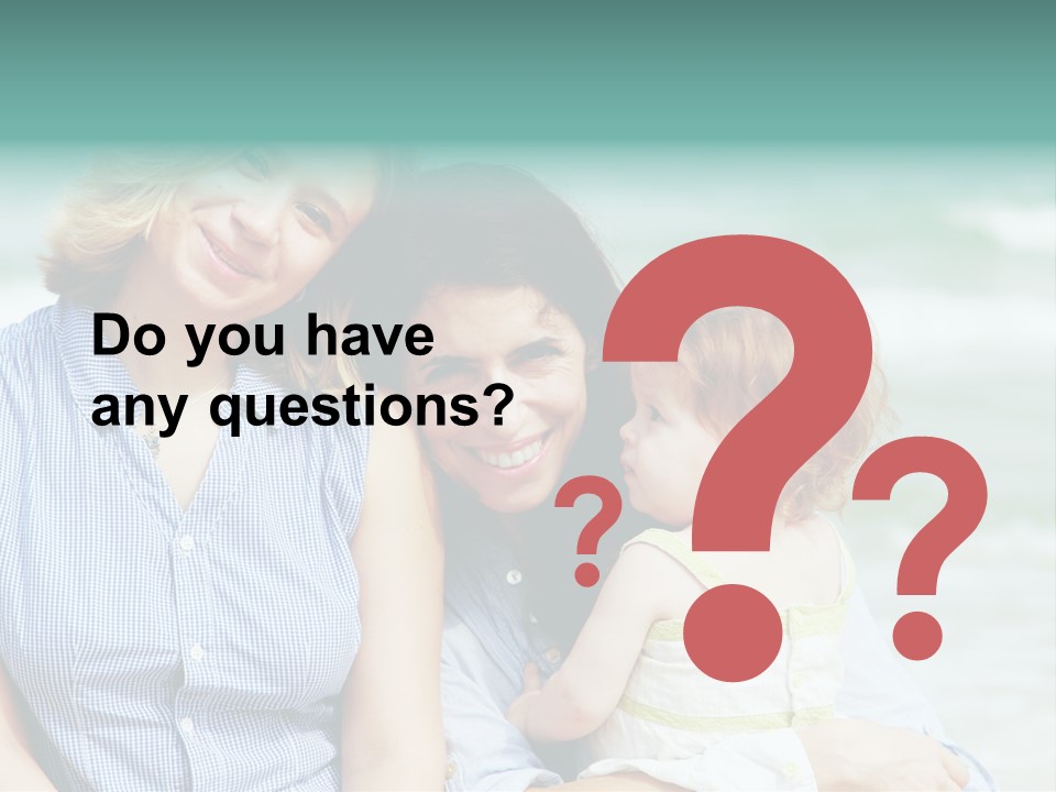 Mothers Well Being Love PowerPoint Template