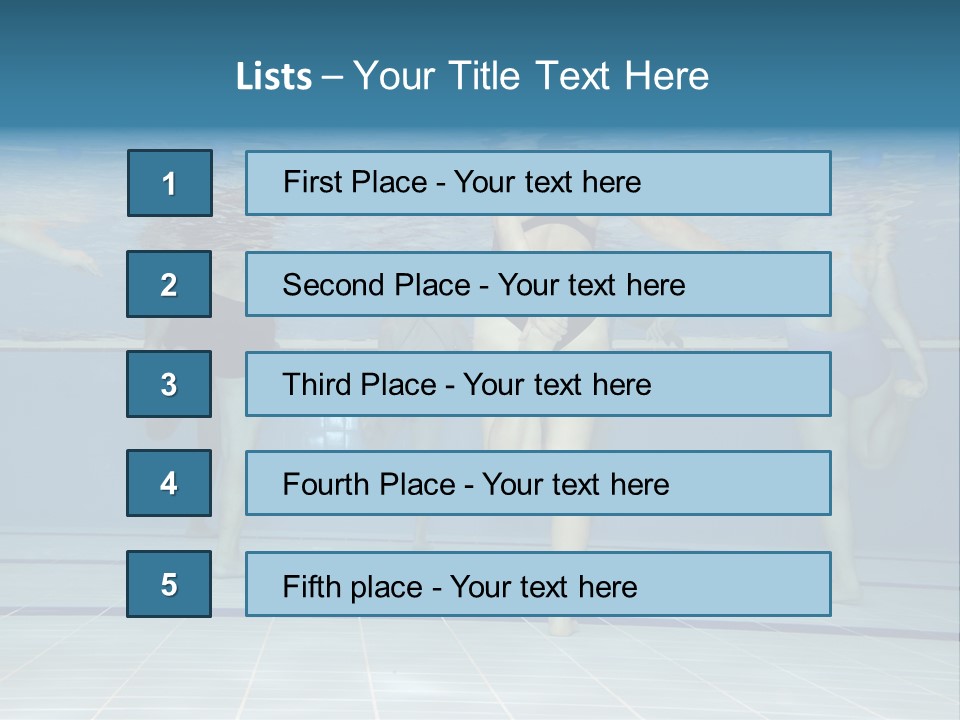 Leisure Physical Fitness PowerPoint Template