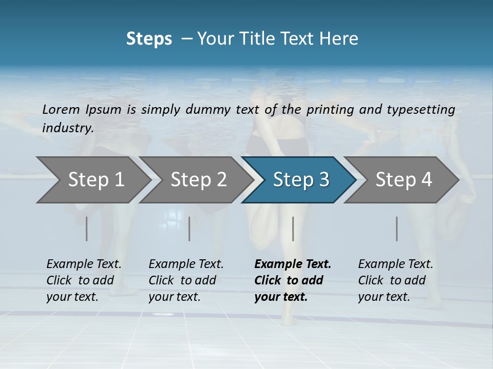Leisure Physical Fitness PowerPoint Template