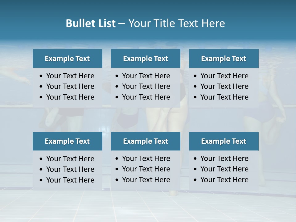 Leisure Physical Fitness PowerPoint Template