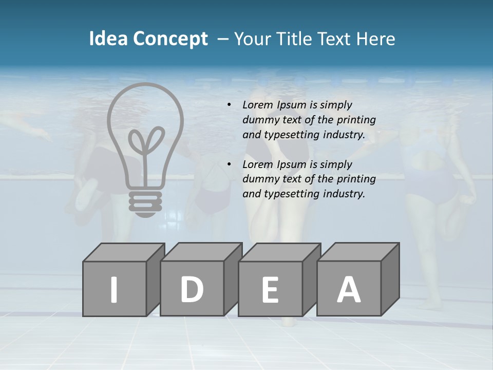 Leisure Physical Fitness PowerPoint Template