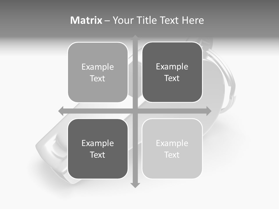 Game White Still PowerPoint Template