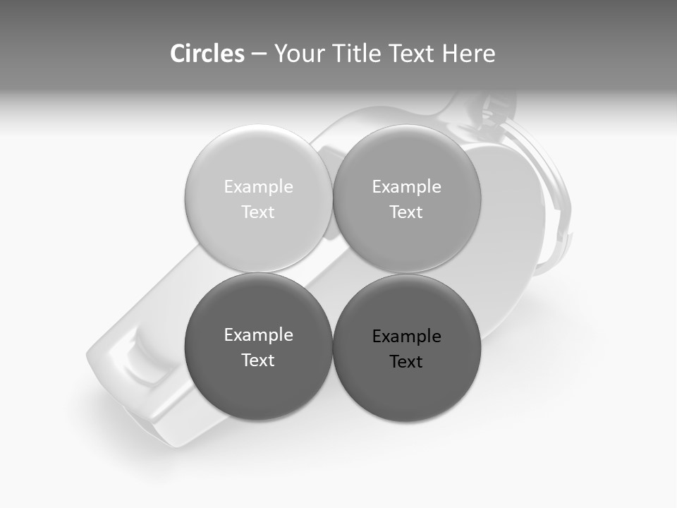 Game White Still PowerPoint Template