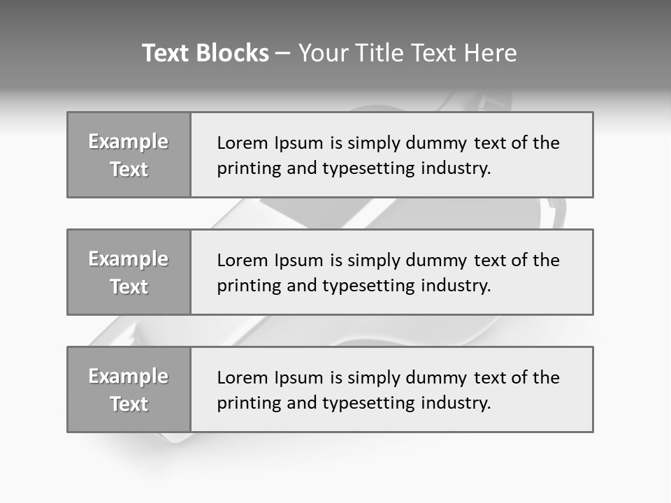 Game White Still PowerPoint Template