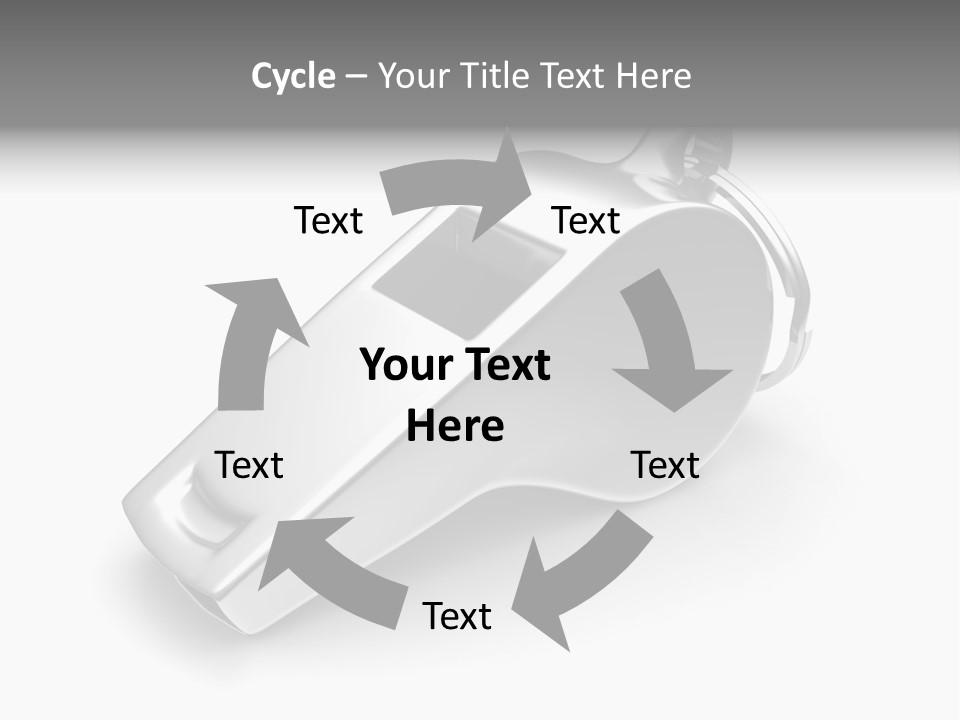 Game White Still PowerPoint Template