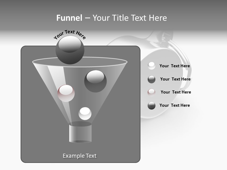 Game White Still PowerPoint Template