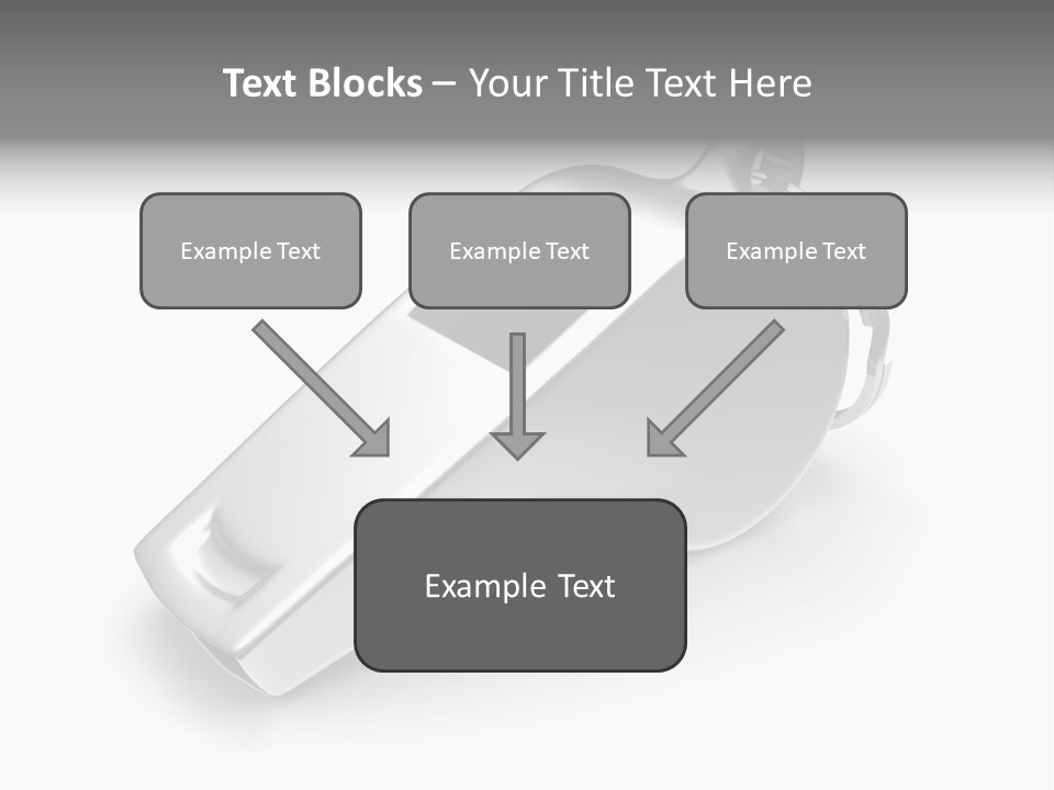 Game White Still PowerPoint Template