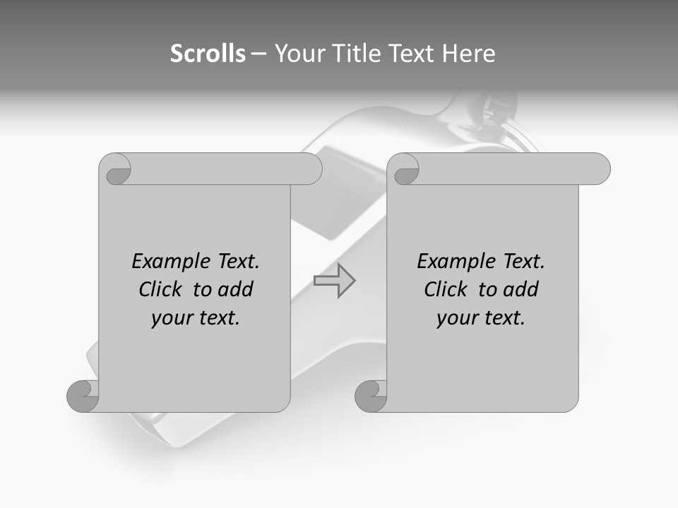 Game White Still PowerPoint Template