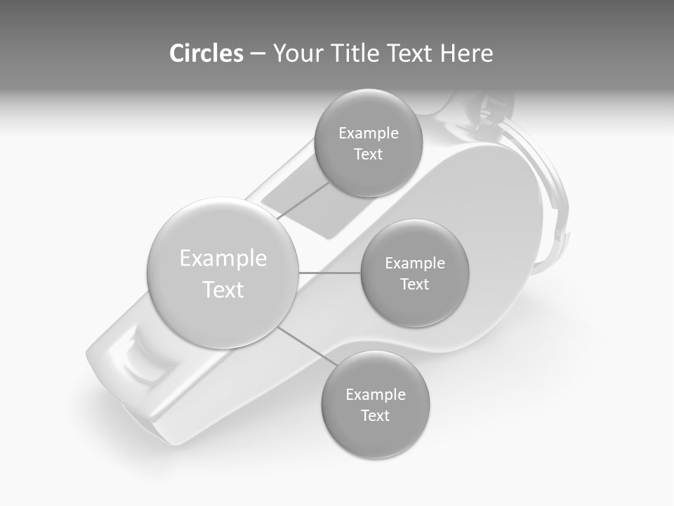 Game White Still PowerPoint Template