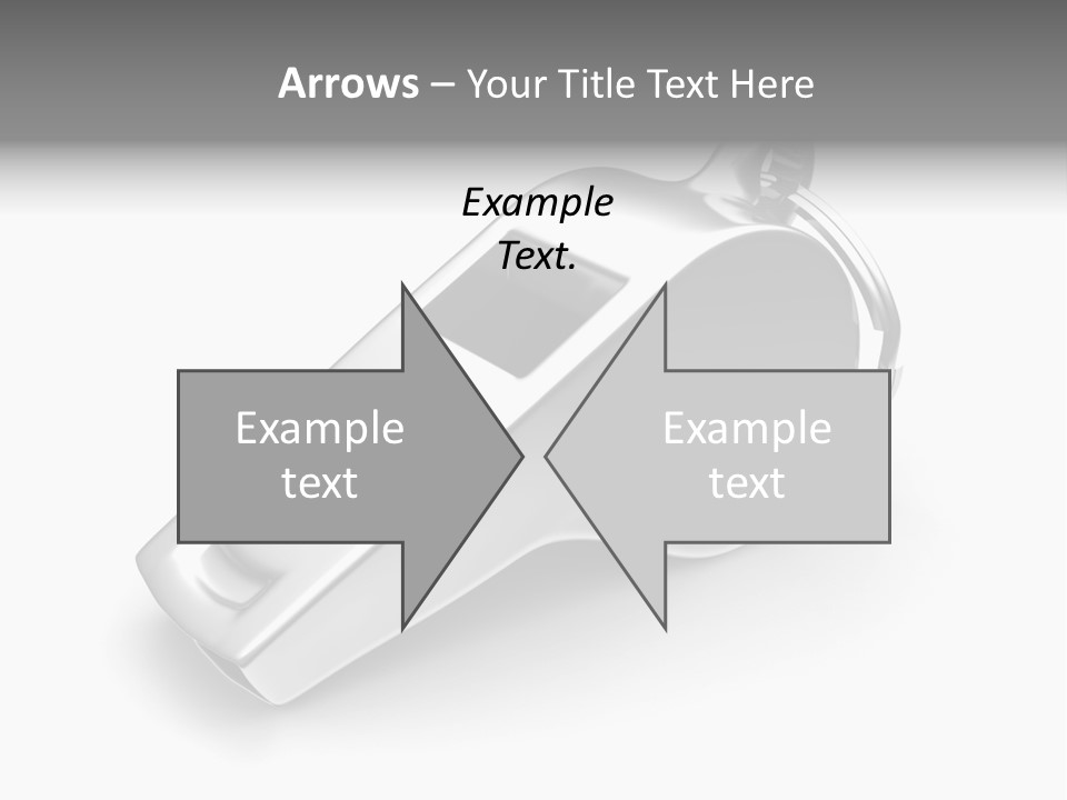 Game White Still PowerPoint Template