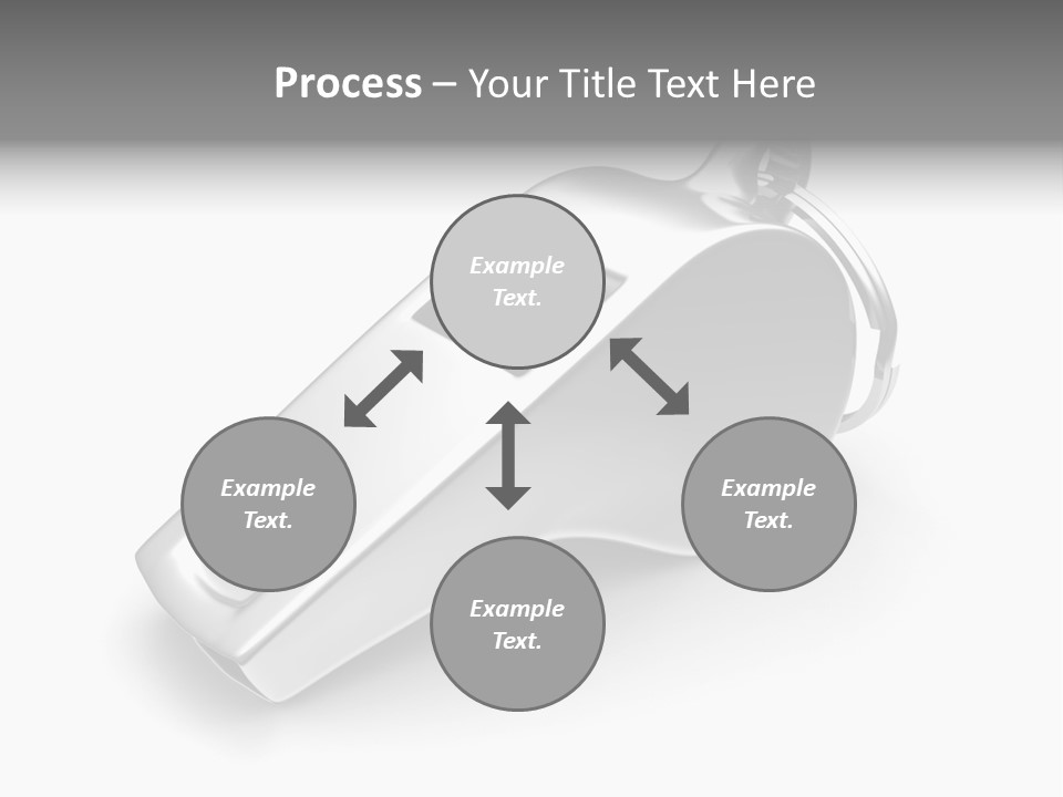 Game White Still PowerPoint Template