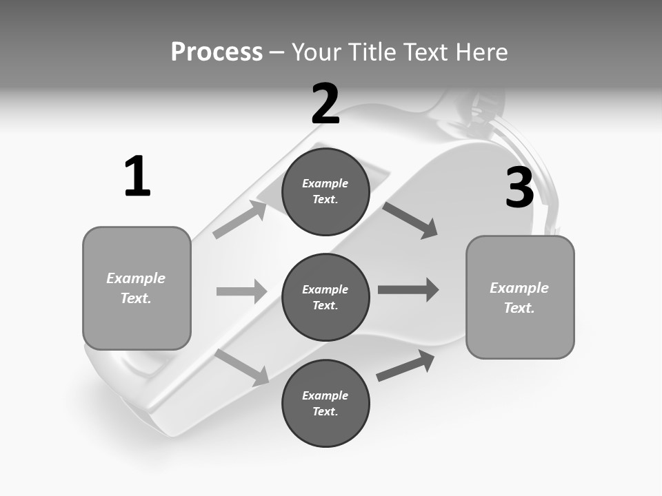 Game White Still PowerPoint Template