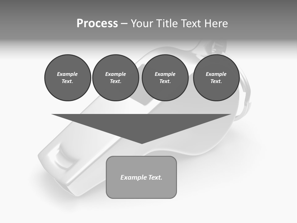 Game White Still PowerPoint Template
