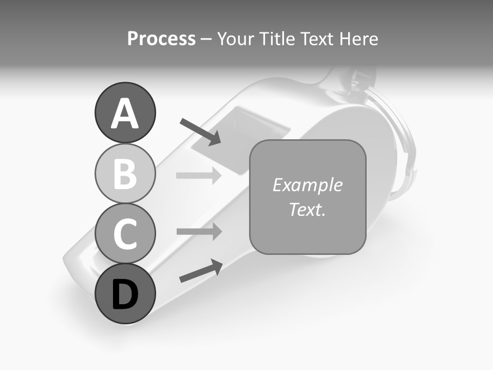 Game White Still PowerPoint Template