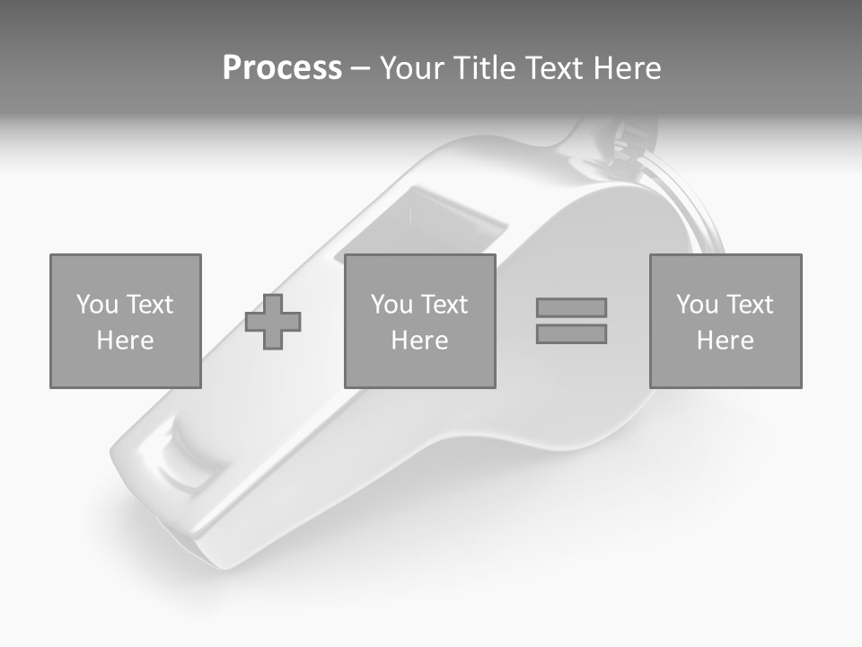 Game White Still PowerPoint Template