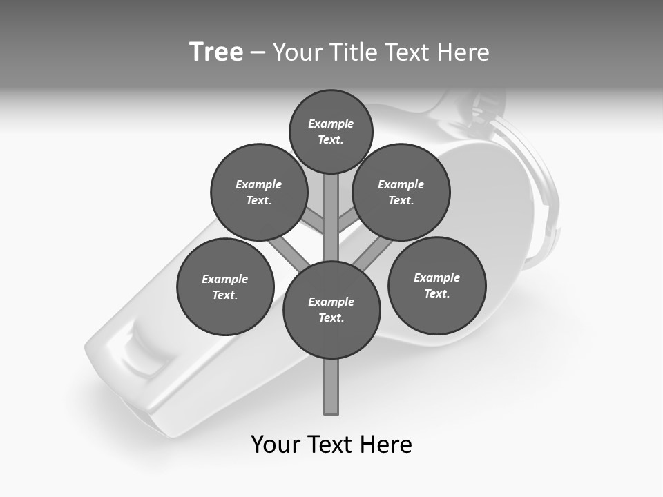 Game White Still PowerPoint Template