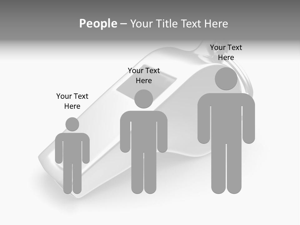 Game White Still PowerPoint Template