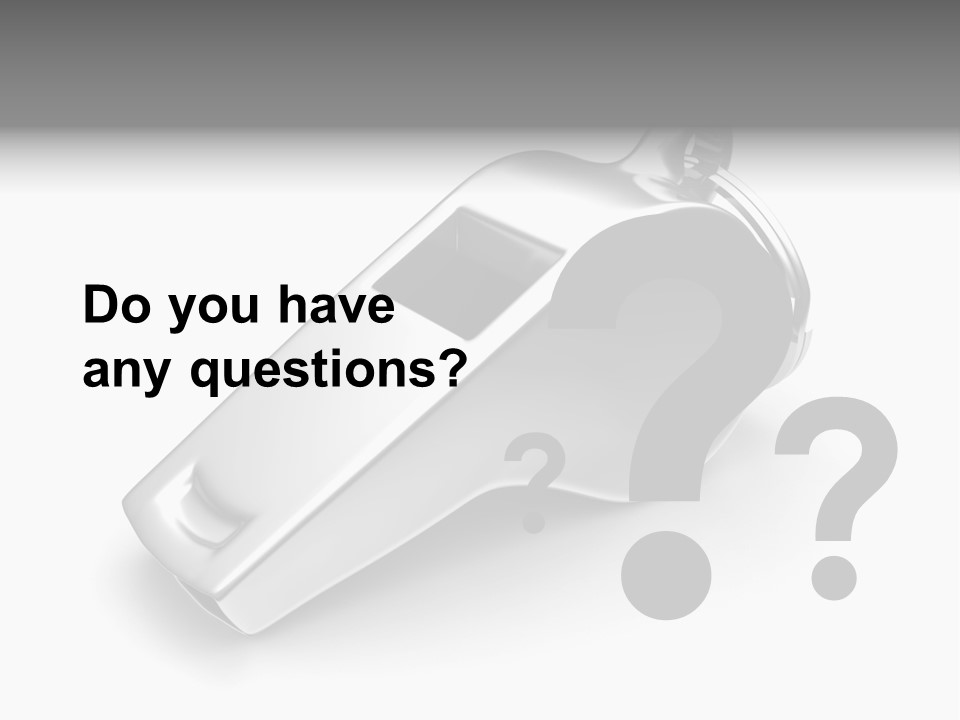 Game White Still PowerPoint Template