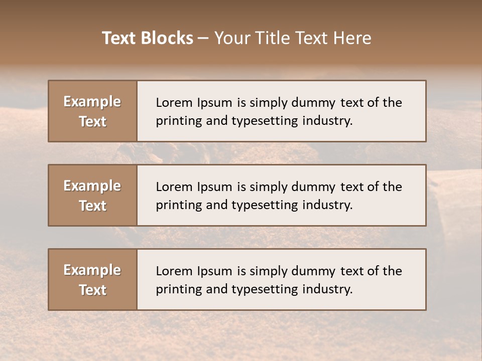 Dry Dust Studio PowerPoint Template