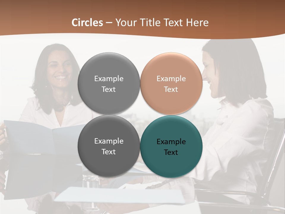 Conversation Office Office Documents PowerPoint Template