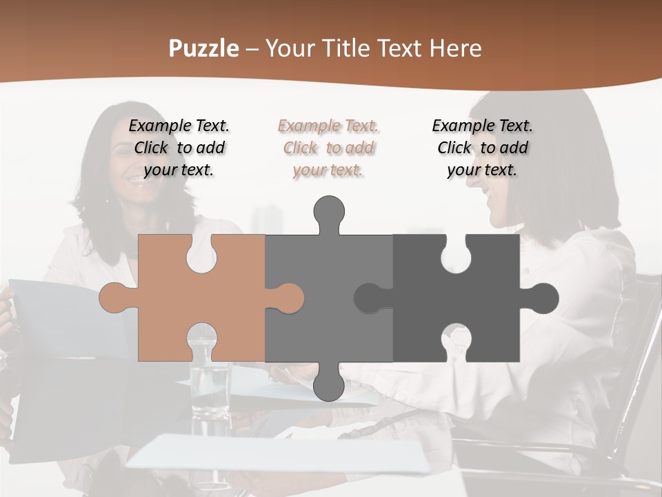 Conversation Office Office Documents PowerPoint Template
