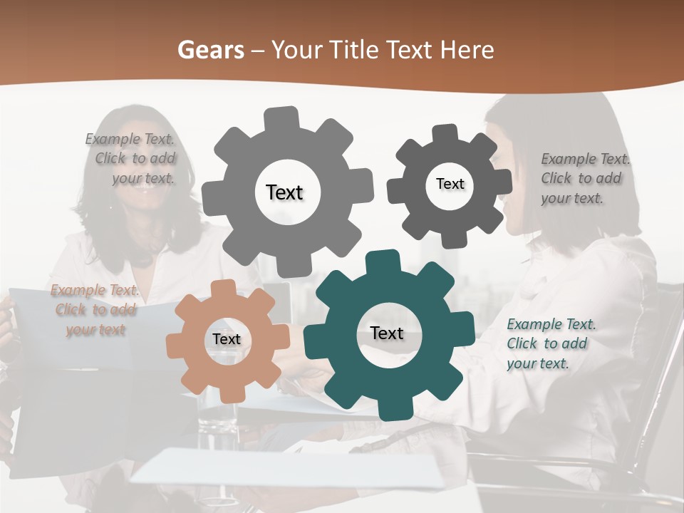 Conversation Office Office Documents PowerPoint Template