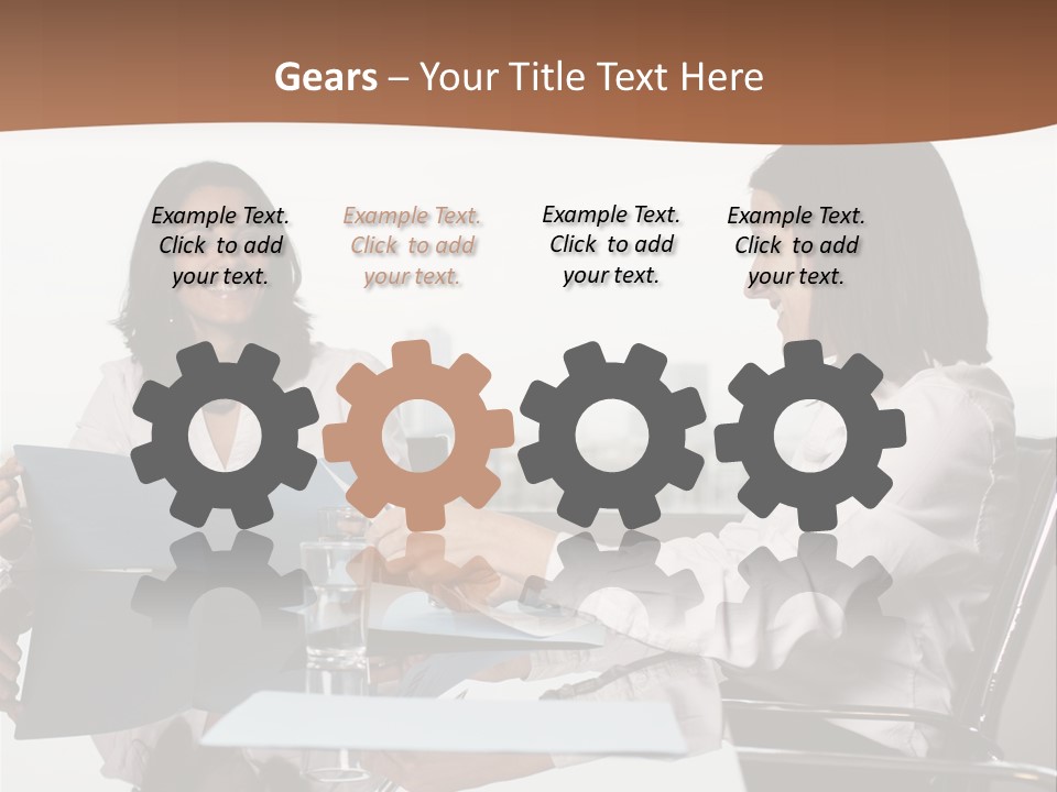 Conversation Office Office Documents PowerPoint Template