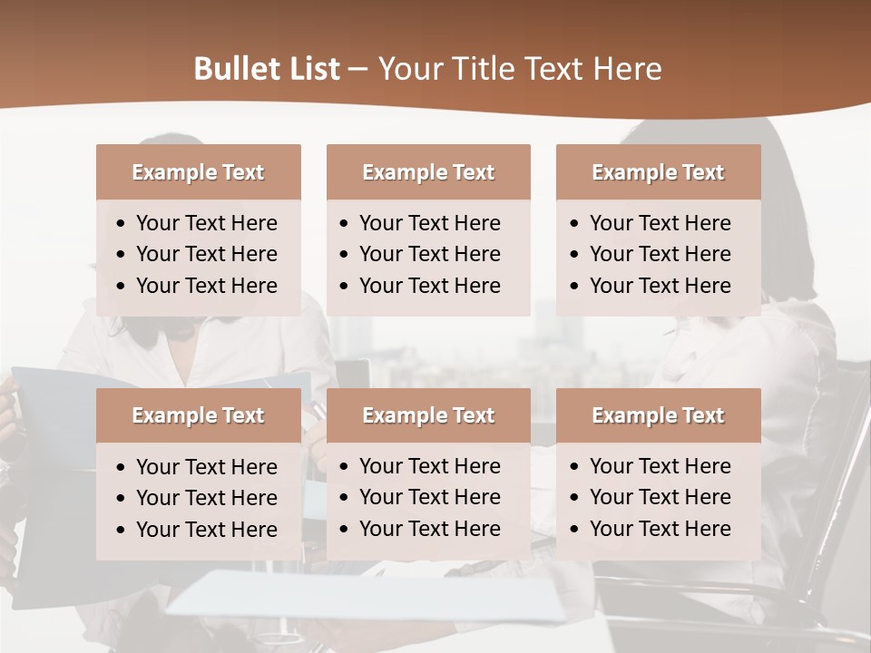 Conversation Office Office Documents PowerPoint Template