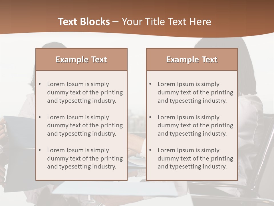 Conversation Office Office Documents PowerPoint Template