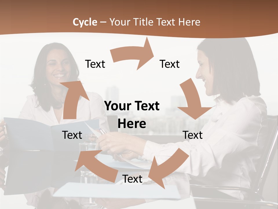 Conversation Office Office Documents PowerPoint Template