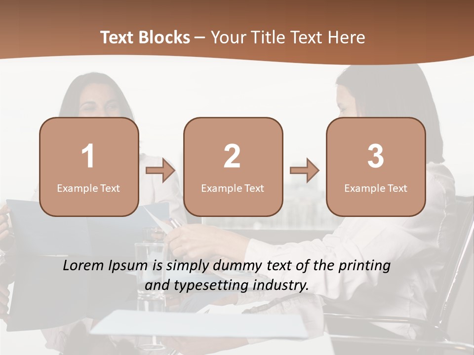 Conversation Office Office Documents PowerPoint Template
