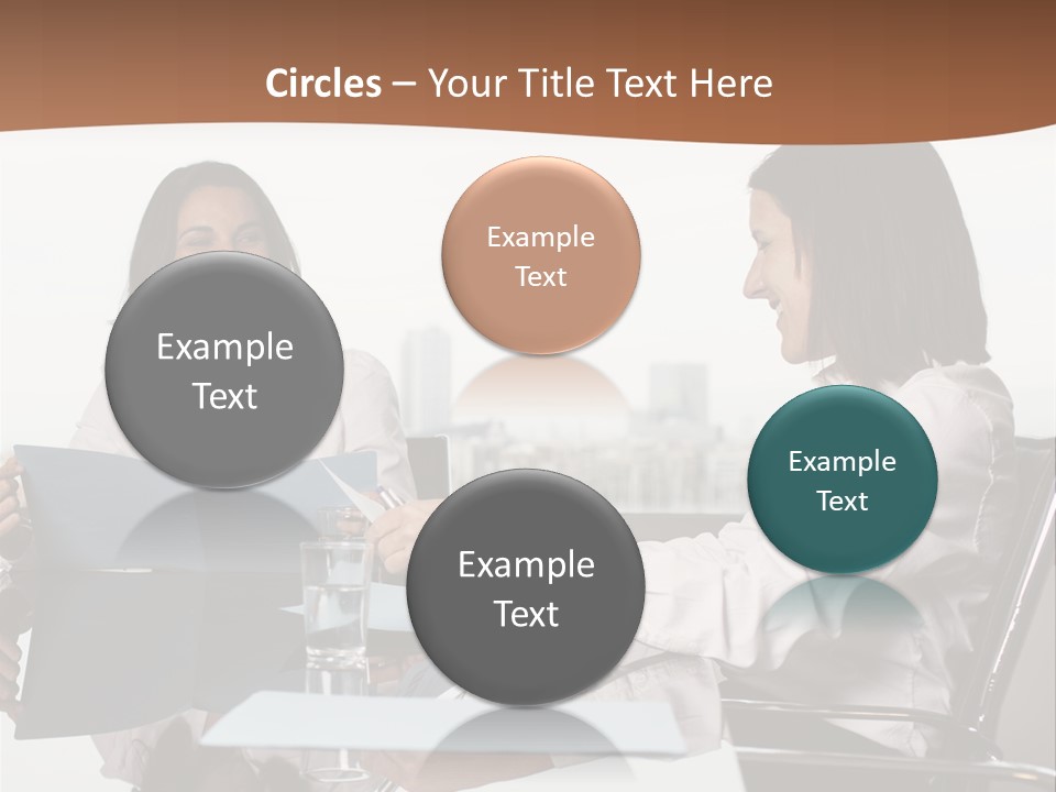 Conversation Office Office Documents PowerPoint Template