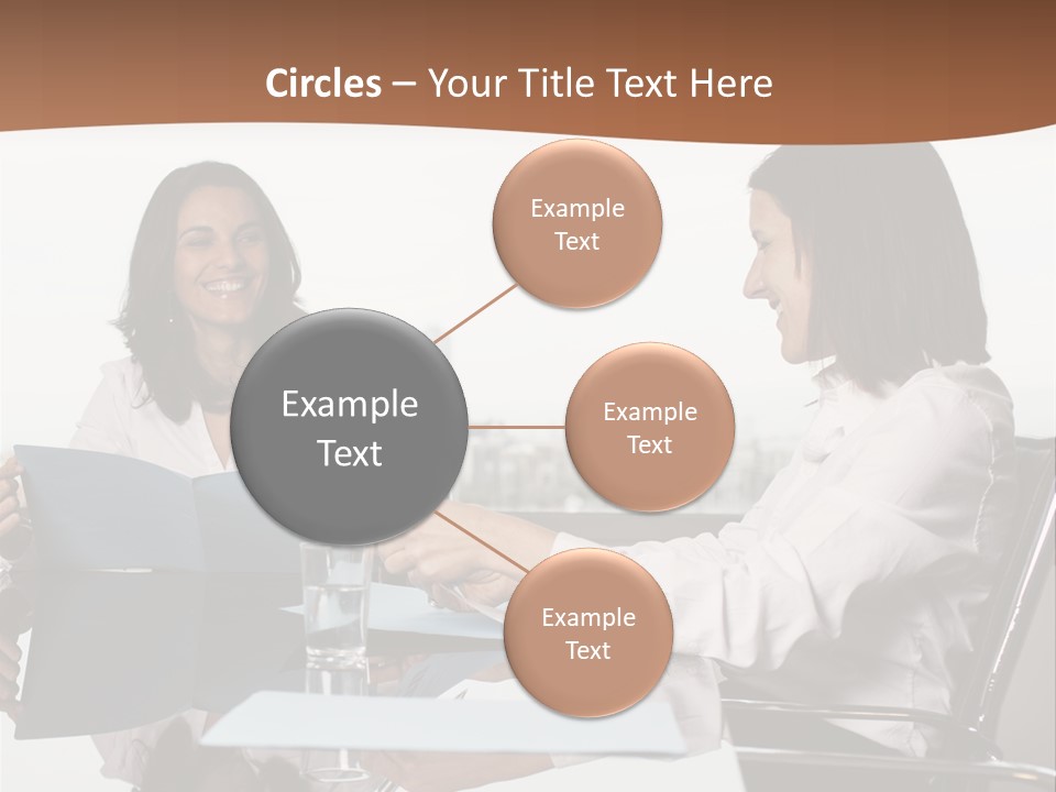 Conversation Office Office Documents PowerPoint Template