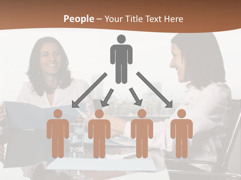 Conversation Office Office Documents PowerPoint Template