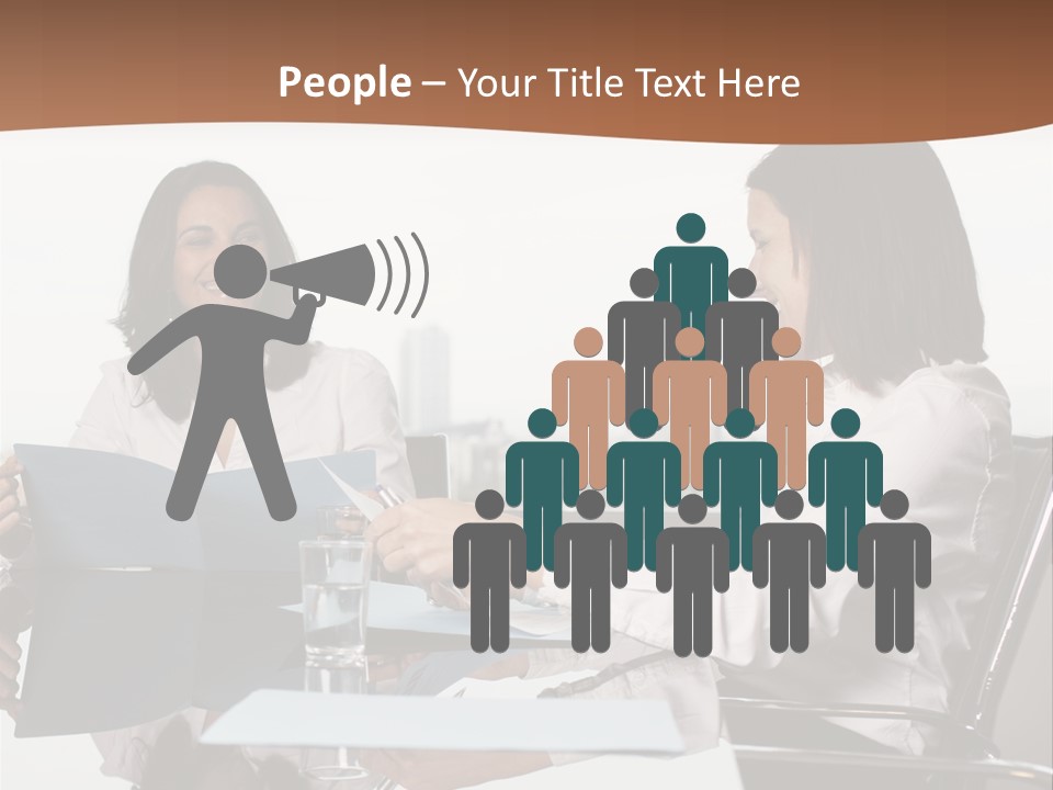 Conversation Office Office Documents PowerPoint Template