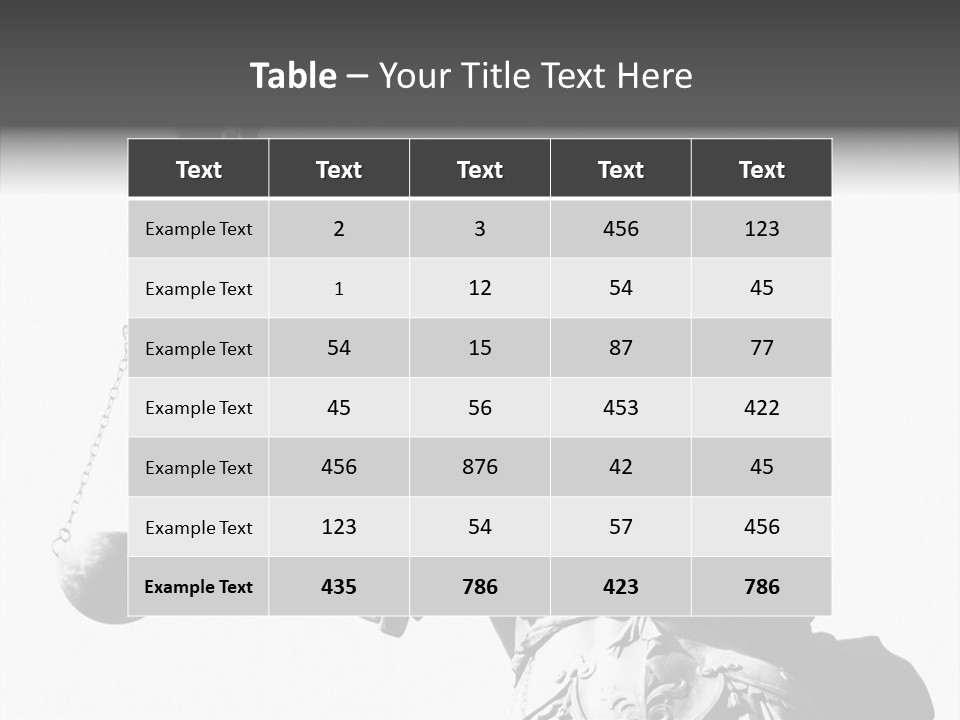 Sword Ancient Metal PowerPoint Template