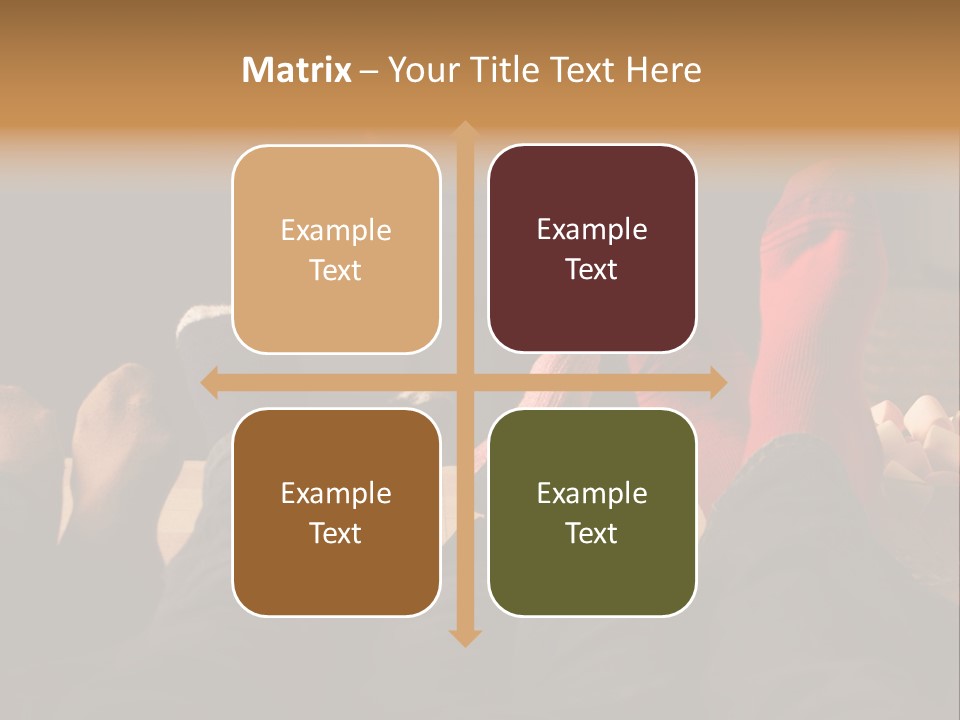 Detail Relaxing Dad PowerPoint Template