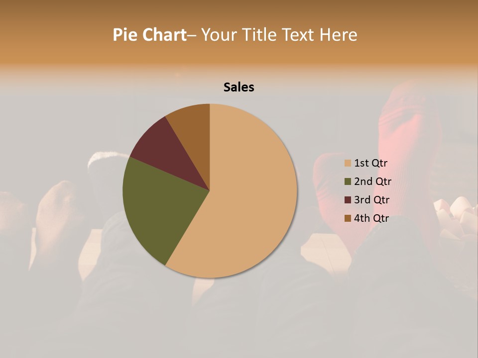 Detail Relaxing Dad PowerPoint Template
