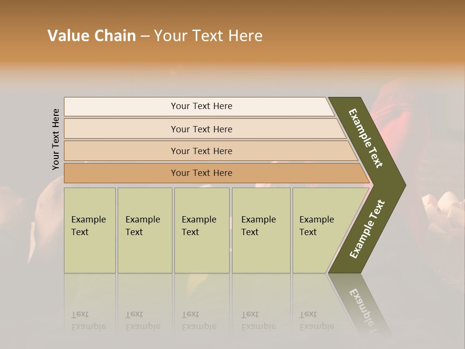 Detail Relaxing Dad PowerPoint Template