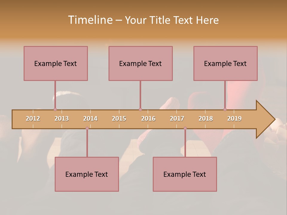 Detail Relaxing Dad PowerPoint Template
