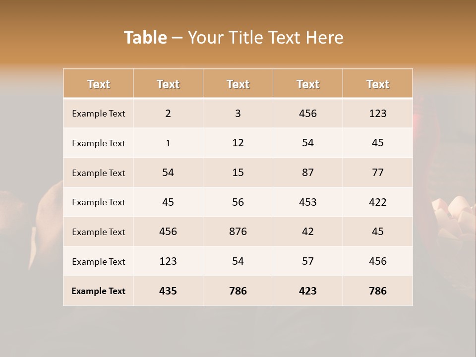 Detail Relaxing Dad PowerPoint Template