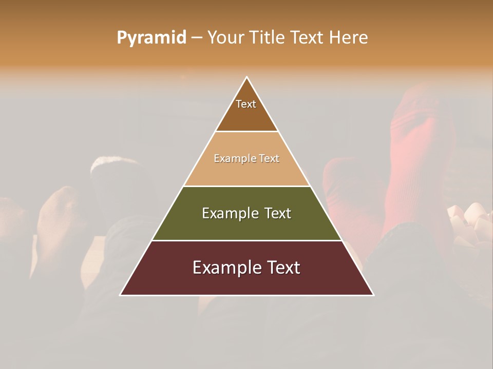 Detail Relaxing Dad PowerPoint Template